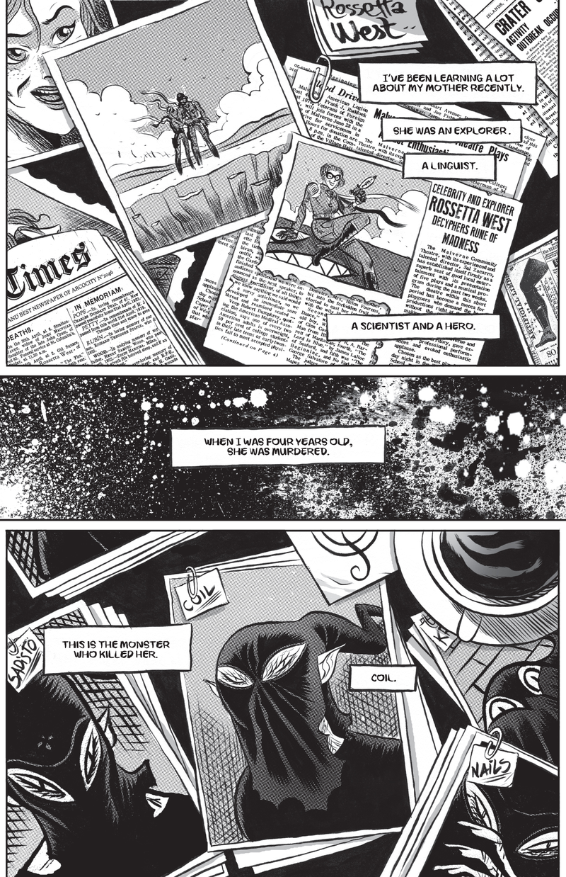 Illustration for article titled Exclusive first look: Aurora West returns in Paul Pope’s Fall Of The House Of West